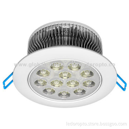 LD 12W LED Ceiling Light with 66 Pieces Aluminum Fins, Bridgelux/Epistar/Epileds Chips